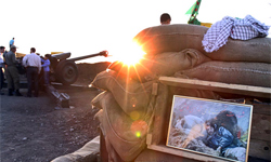 افتتاح نمایشگاه دفاع مقدس در رشت